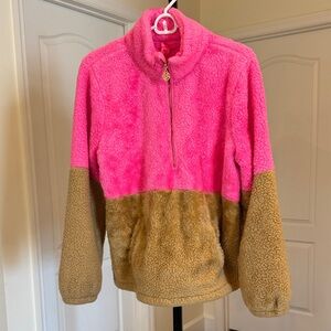 Lilly Pulitzer Sherpa Pullover - Size M